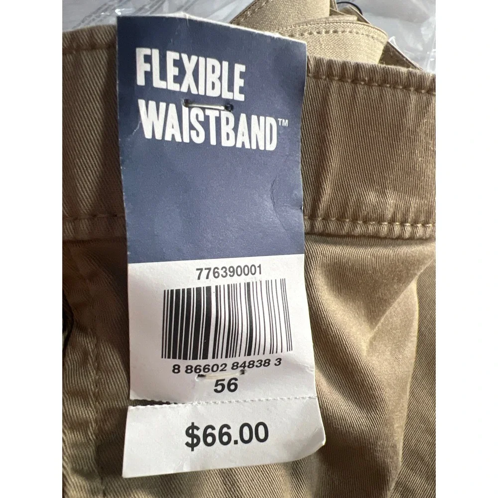 Dockers Original Short Mens 56‎ Khaki Tan Stretch Flex Comfort Big & Tall New